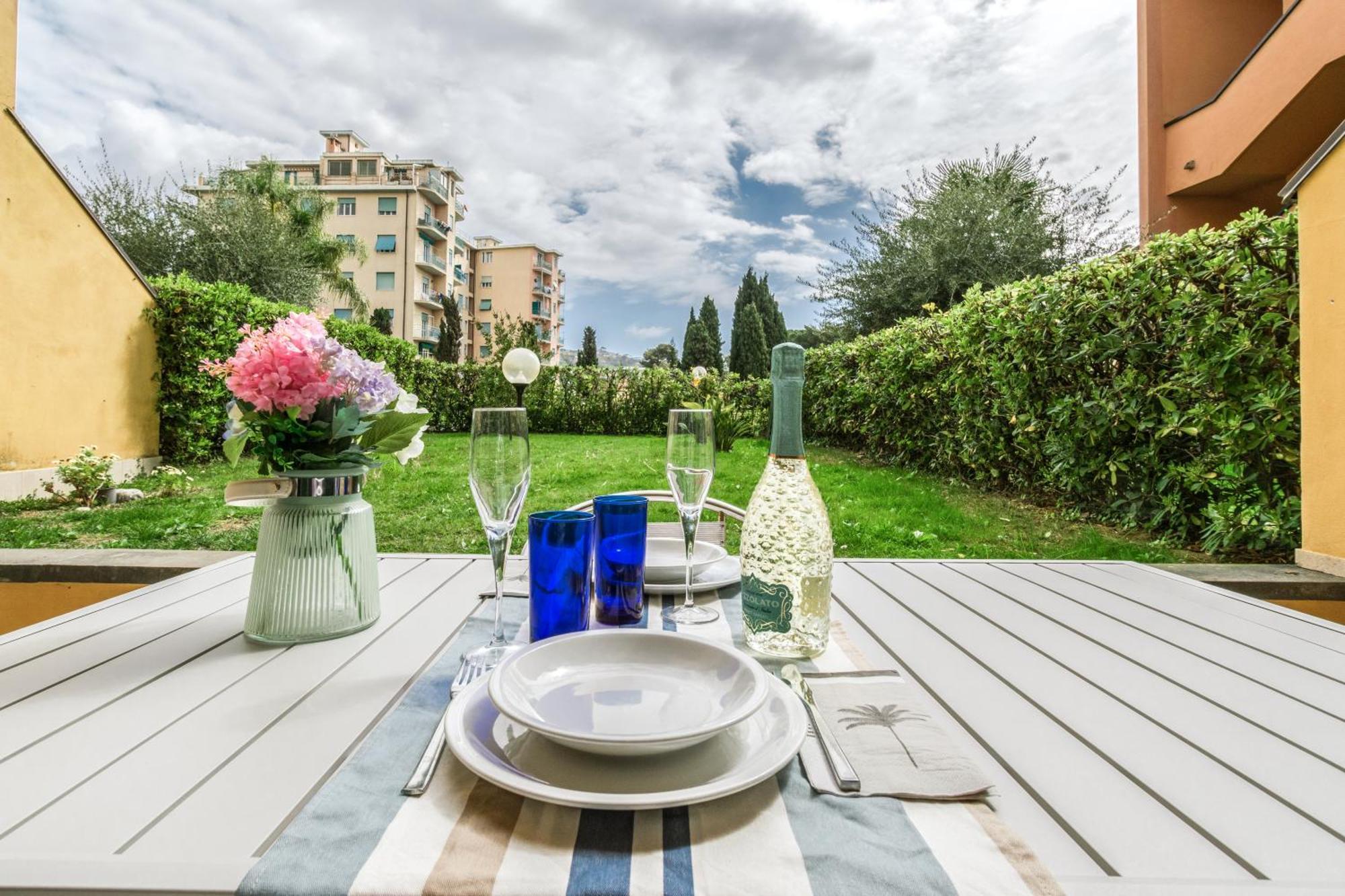 Elegante Appartamento Con Piscina - Wi-Fi & Box Privato 圣雷默 外观 照片